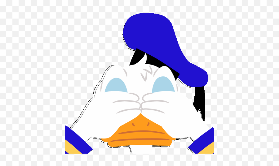 Donald Duck Pop - Up Stickers In 2020 Donald Duck Donald Happy Emoji,Donald Duck Emoji