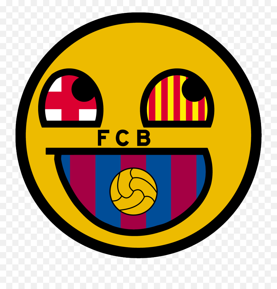 Fc Barcelona Smiley V1 - Fc Barcelona Emoji,Barcelona Flag Emoji