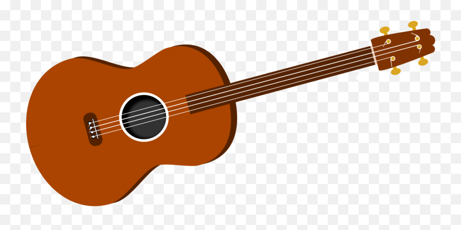 Guitar Musical Instrument Png - Ukulele Clipart Transparent Emoji,Ukulele Emoji