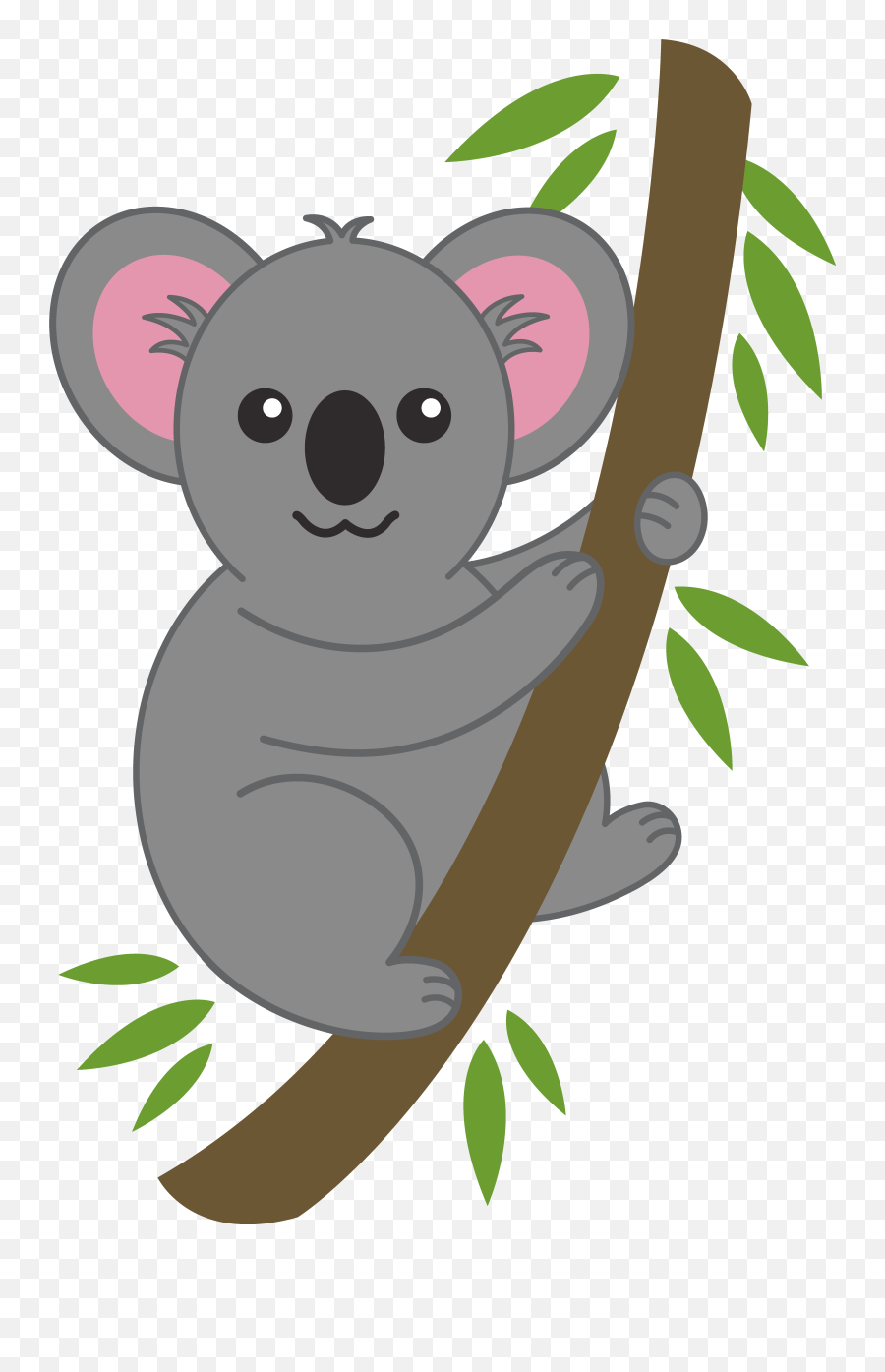 3018 Koala Free Clipart Emoji,Koala Emoticons
