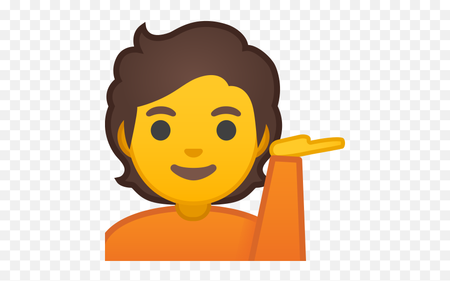 Person Tipping Hand Emoji - Emoji Levanta La Mano,Sassy Emoji