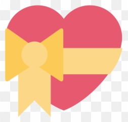 Twemoji2 1f49d - Heart With Bow Emoji