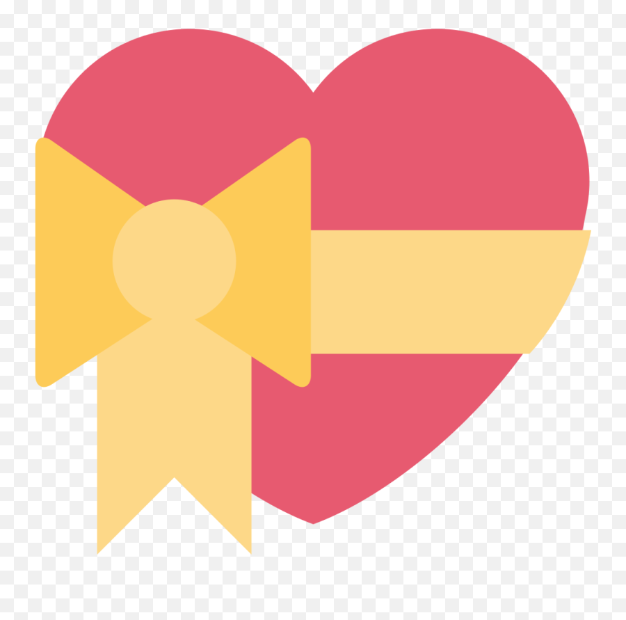 Twemoji2 1f49d - Heart With Bow Emoji,Android Emoji