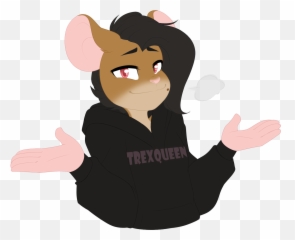 Shrug - Furry Emoji