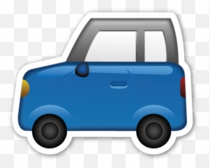 Recreational Vehicle - Car In Baby Scan Emoji