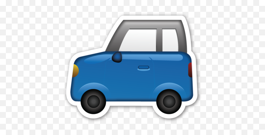 Recreational Vehicle - Car In Baby Scan Emoji,Travel Emoji