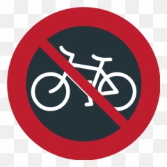 Emojione1 1f6b3 - Bike Lane Emoji,Bicycle Emoji