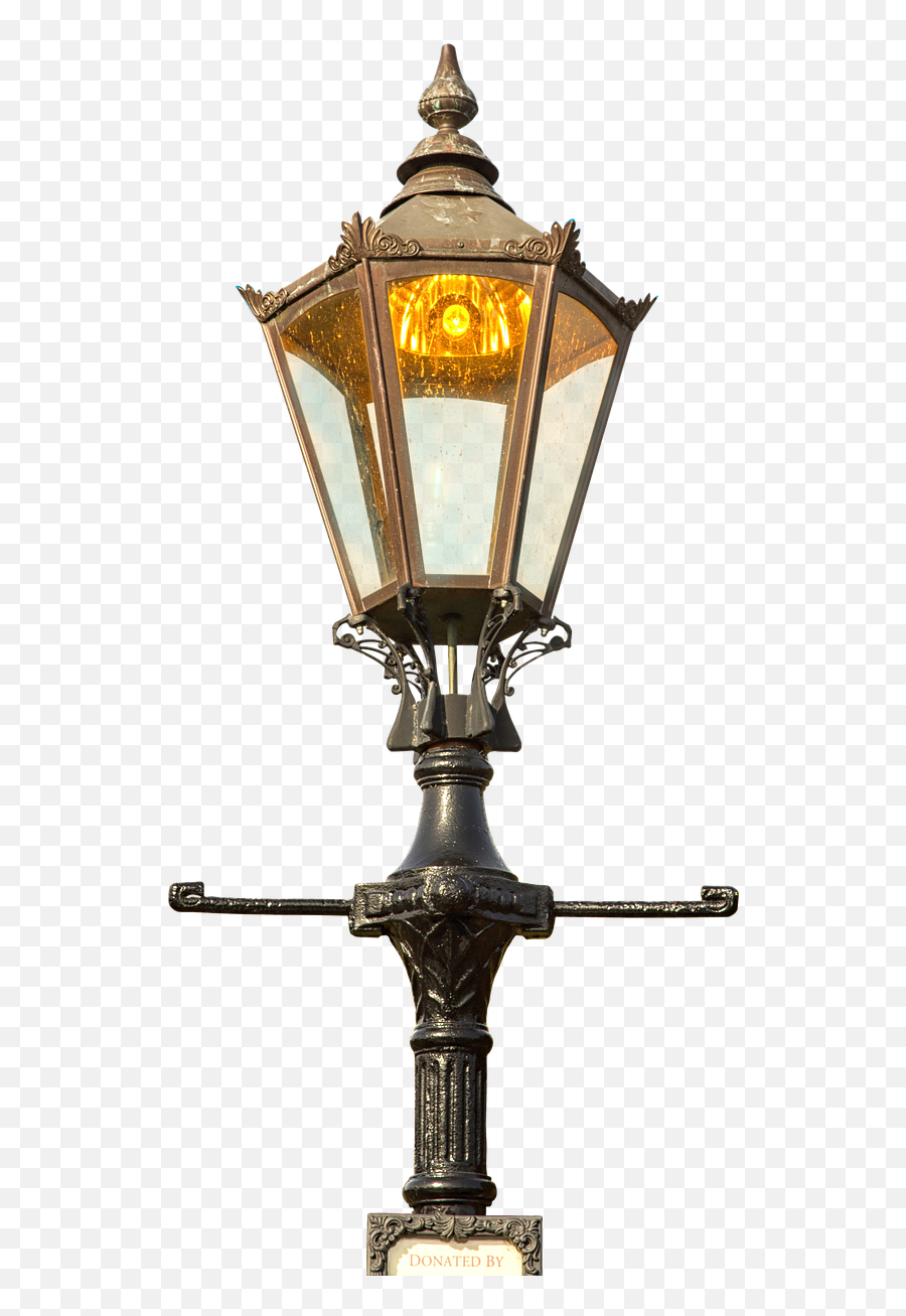 Street Lamp Old Antique Lighting Metal - Biens Collectifs Défaillance Du Marché Emoji,Las Vegas Sign Emoji