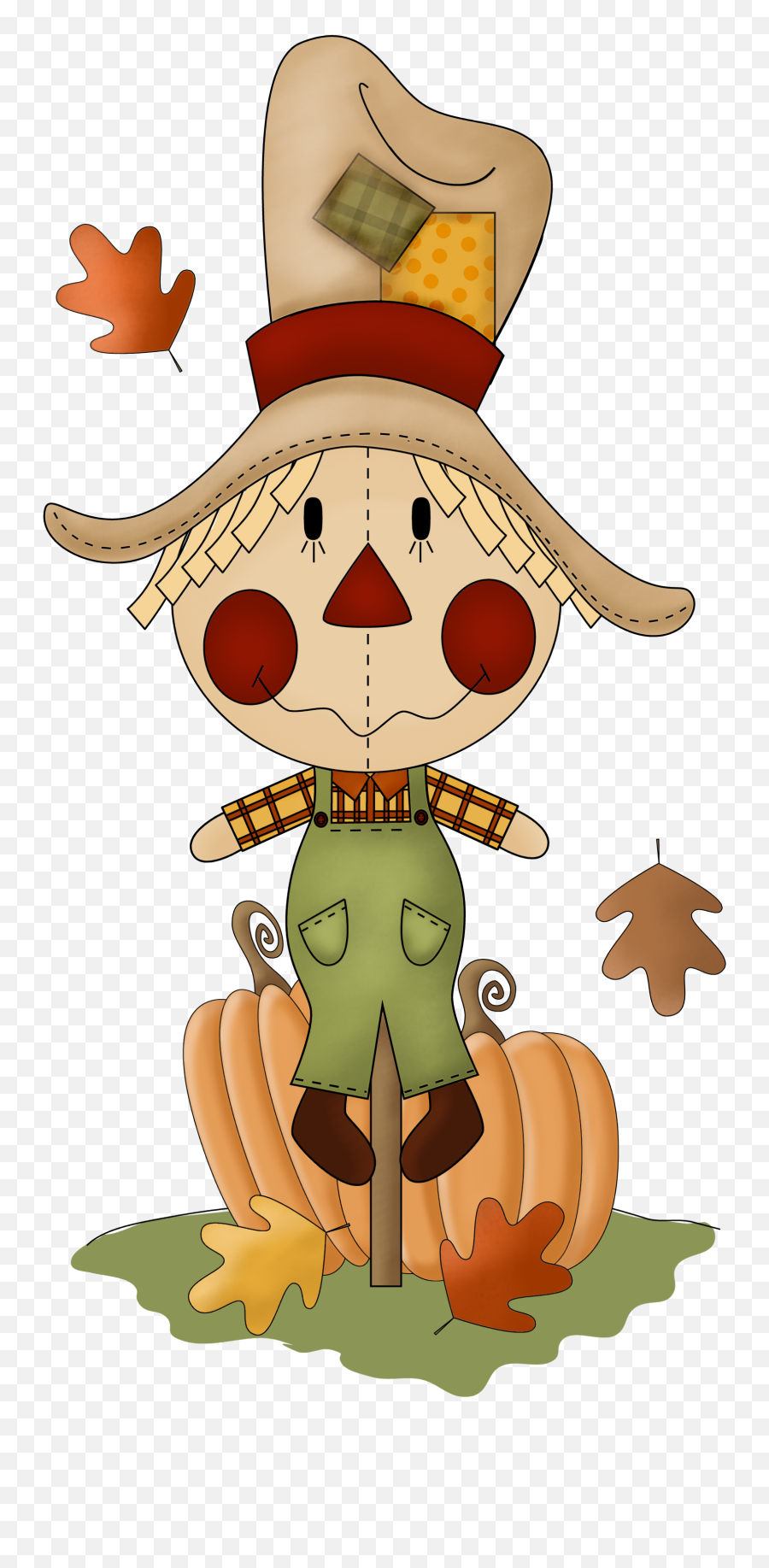 Scarecrow Vector Autumn Transparent U0026 Png Clipart Free - Scarecrow And Turkey Clipart Emoji,Fall Emojis