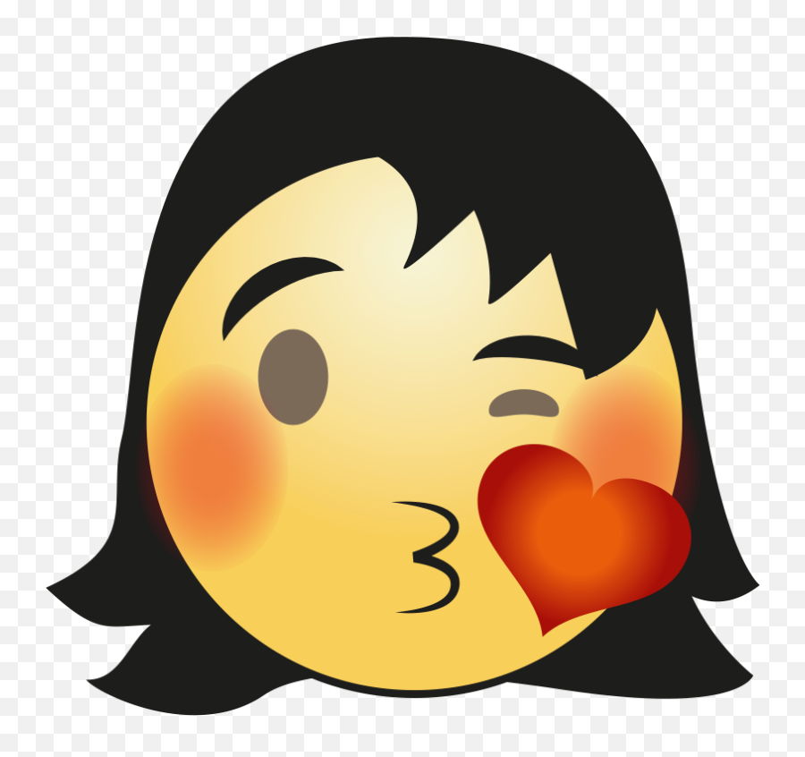 Hair Girl Emoji Png Picture - Clip Art,Hair Emoji