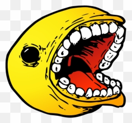 Mouth Svg Closed Transparent u0026 PNG Clipart Free Download - YWD Pac Man Png Emoji