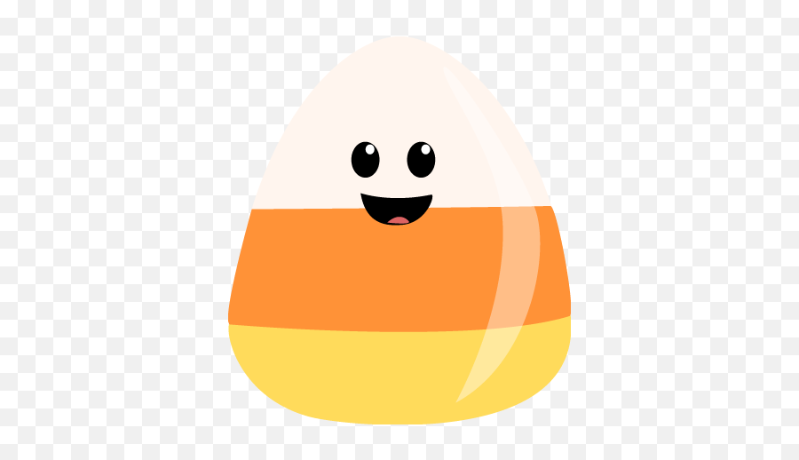 Cute Candy Corn Clipart - Cute Halloween Candy Corn Emoji,Candy Corn Emoji