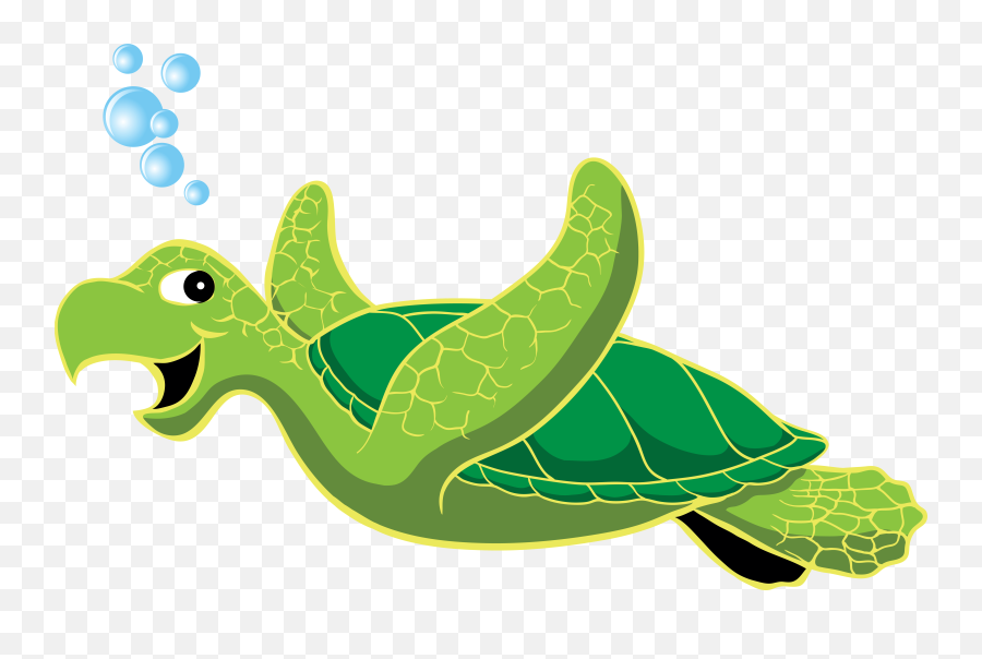 Clipart Cute Turtle Gif - Sea Turtle Cartoon Free Emoji,Sea Turtle Emoji