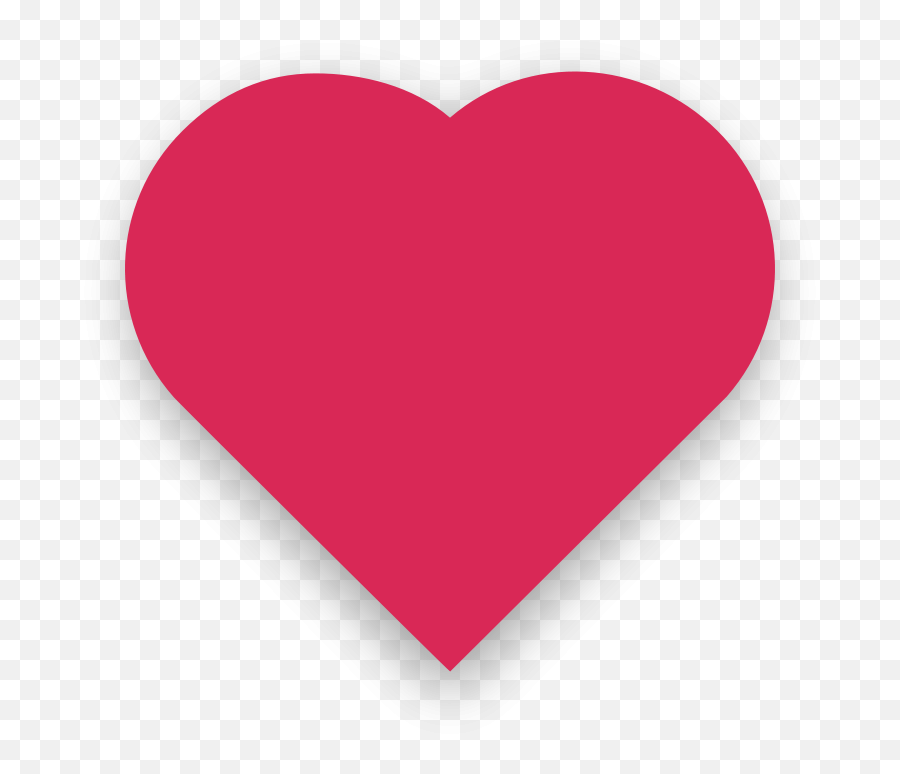 Discord Heart Emoji Png - Heart Icon Red Png,Heart Emoji Discord