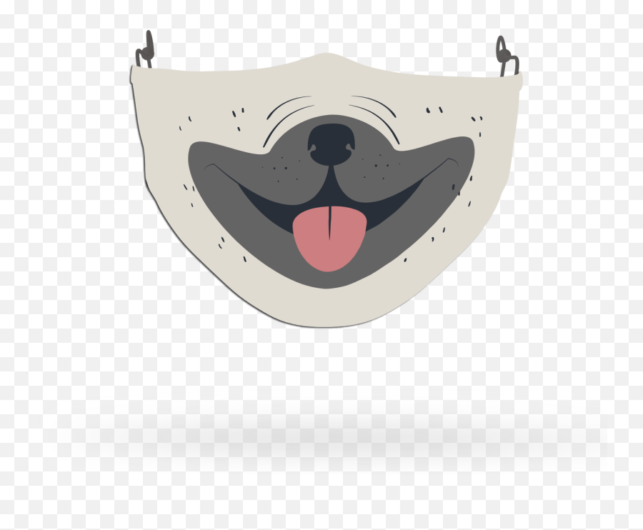 Kids Dog Face Covering Print - Happy Emoji,Monkey Emoji Covering Mouth