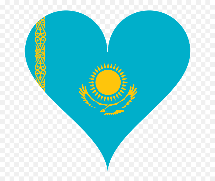 Free Golden Heart Heart Images - Kazakhstan Flag Emoji,Golden Heart Emoji