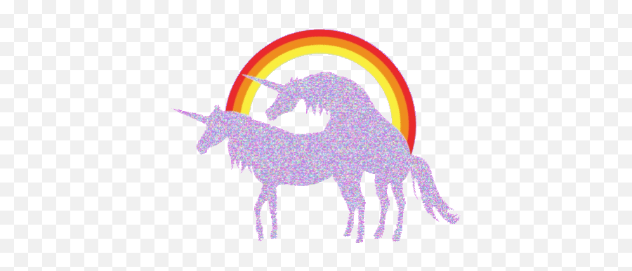 Top Weird Unicorns Stickers For Android - Rainbow Unicorns Gif Emoji,Unicor...