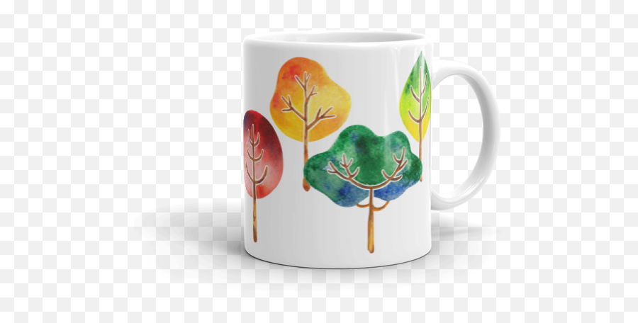 Watercolor Mug Coffee And Tea Mug - Mug Emoji,Emoji Birthday Presents