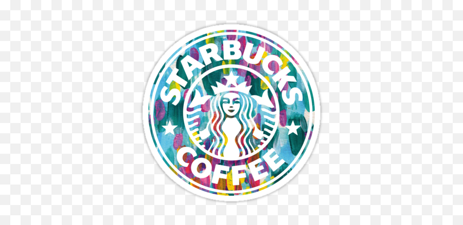 Starbucks - Starbucks Logo Stickers Emoji,Starbucks Emoji Copy And Paste