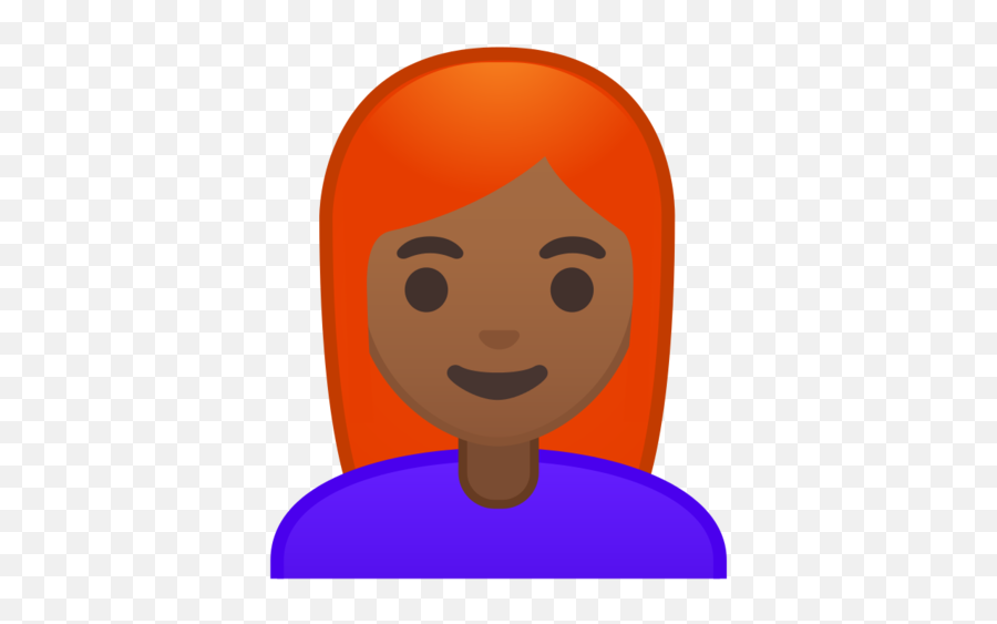 Brown Hair Girl Emoji - Emojis Mujer Pelirroja,Sassy Emoji