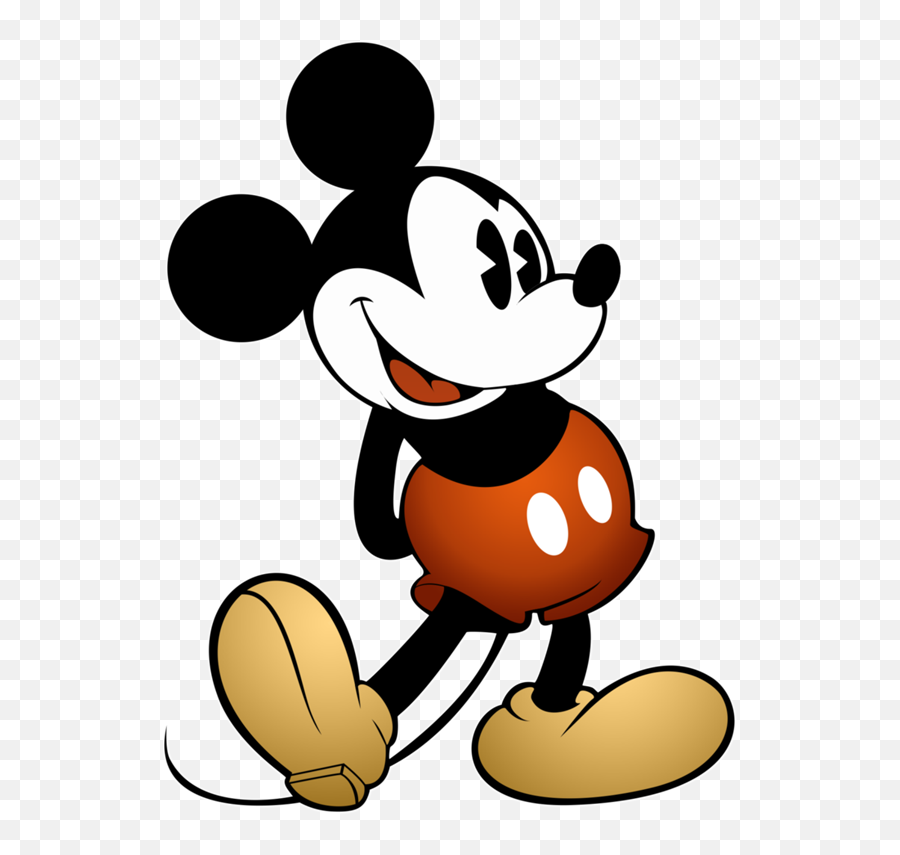 Classic Mickey Mouse Clipart - Cartoon Classic Mickey Mouse Emoji,Mickey Mouse Emoji