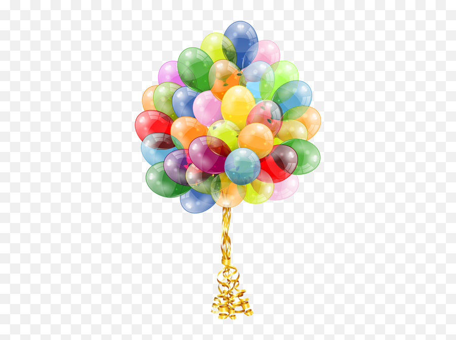 Balloons Birthday Clipart - Bunch Of Balloons Transparent Background Emoji,Emoji Balloon Arch