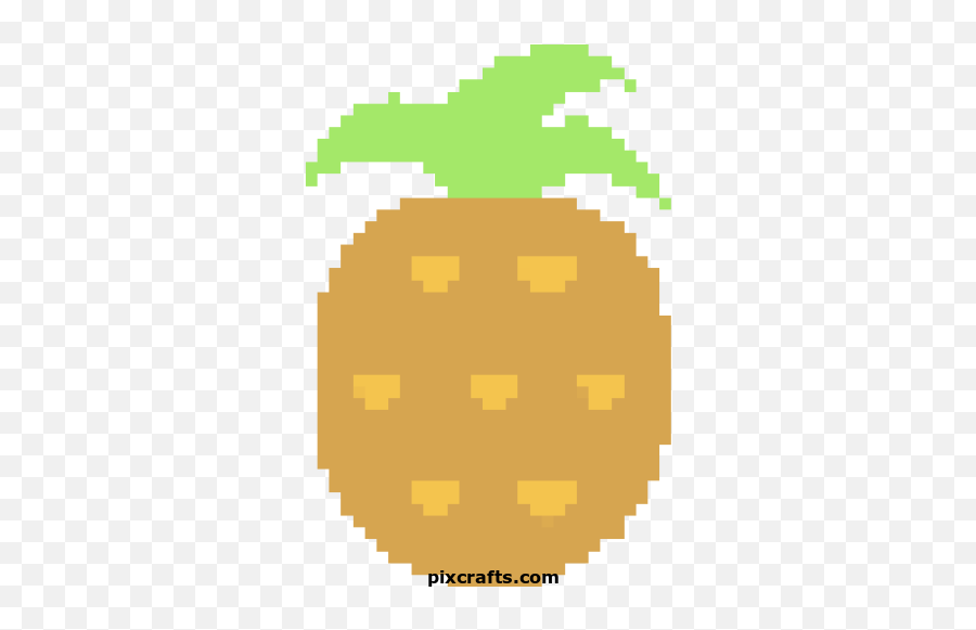 Pineapple - Pixel Art Potato Emoji,Pineapple Emoticon