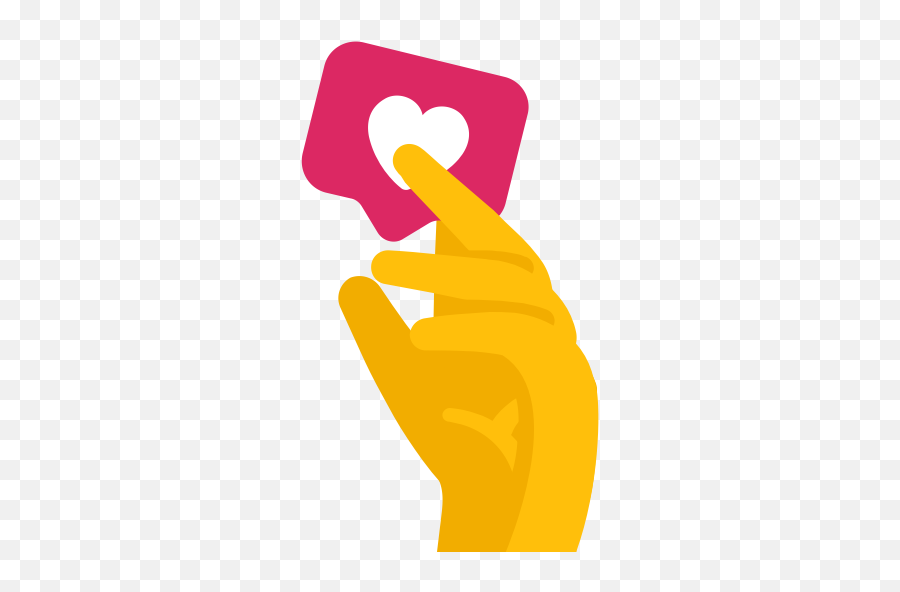 Hand Like Love Icon - Clip Art Emoji,Love Hand Emoji