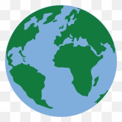 Kawaii Earth Clipart Transparent - Art Png Emoji