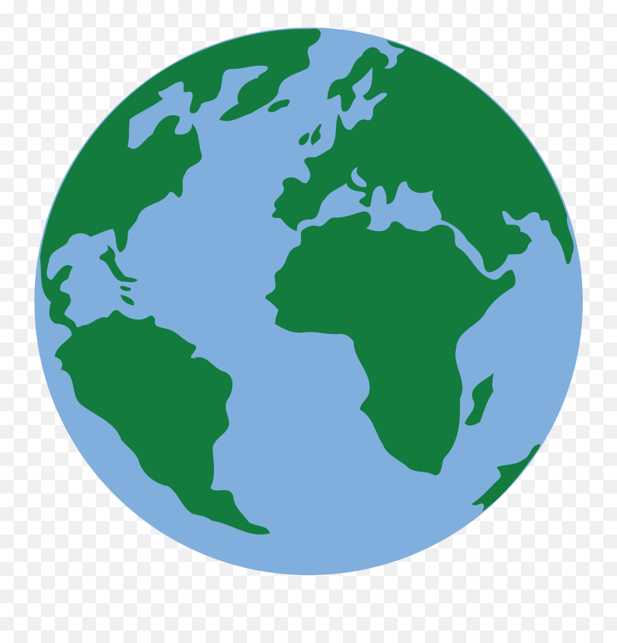 Kawaii Earth Clipart Transparent - Earth Clip Art Png Emoji,Emoji Globe