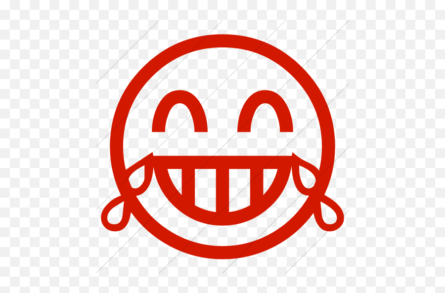 Emoticons Face With Tears Of Joy Icon - Emoji Domain,Tear Face Emoticon