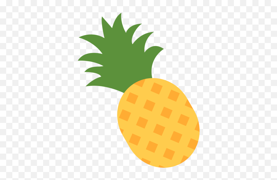 Pineapple Emoji Transparent Png - Pineapple Emoji Transparent,Orange Cherry Strawberry Fist Emoji