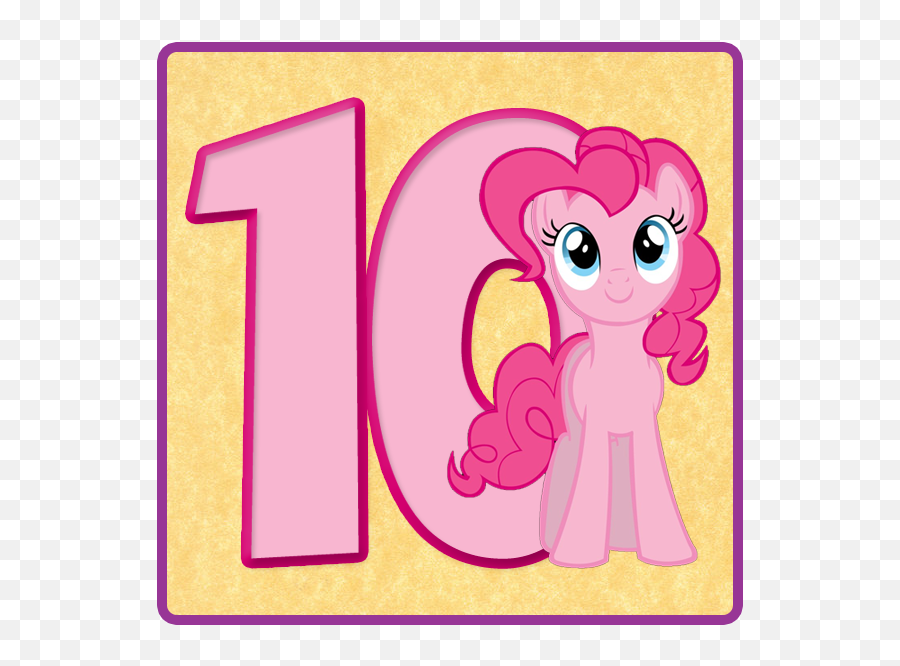 Vector Stickers Slot Machine Picture - My Little Pony Numbers Png Emoji,Slot Machine Emoji