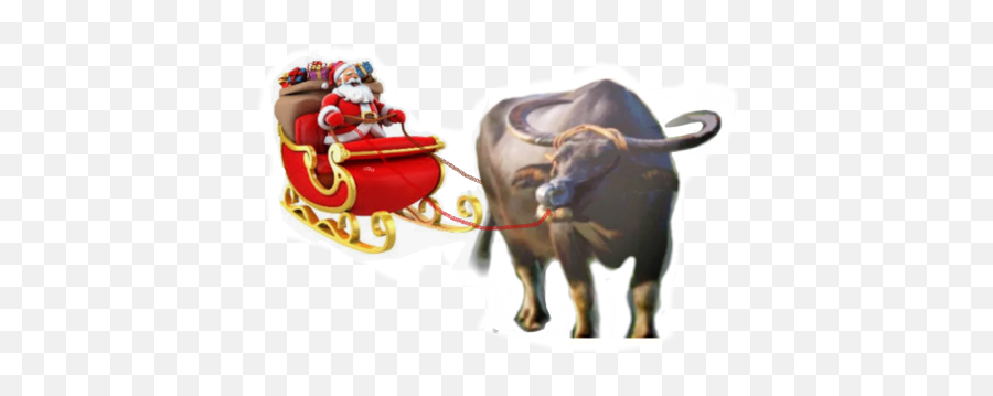 Popular And Trending Ox Stickers On Picsart - Design A New Sleigh For Santa Emoji,Ox Emoji