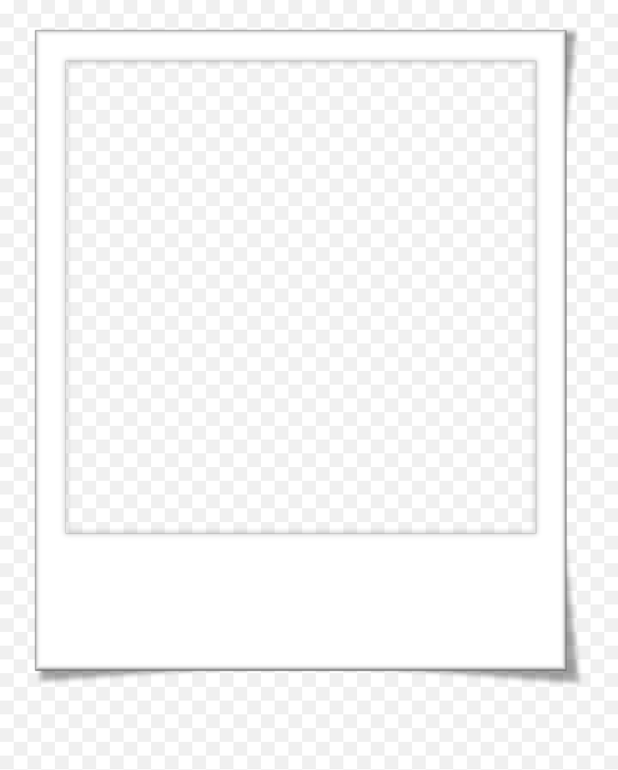 Polaroid Frame Whiteframe White Square Pictureframe - Polaroid Png Emoji,White Square Emoji
