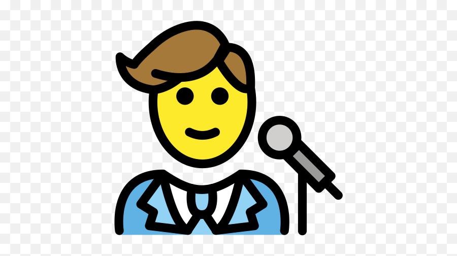 Man Singer - Male Singer Emoji For Android,Singing Emoji