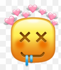 Day One Trying Sticker - Emoji Angel Crown