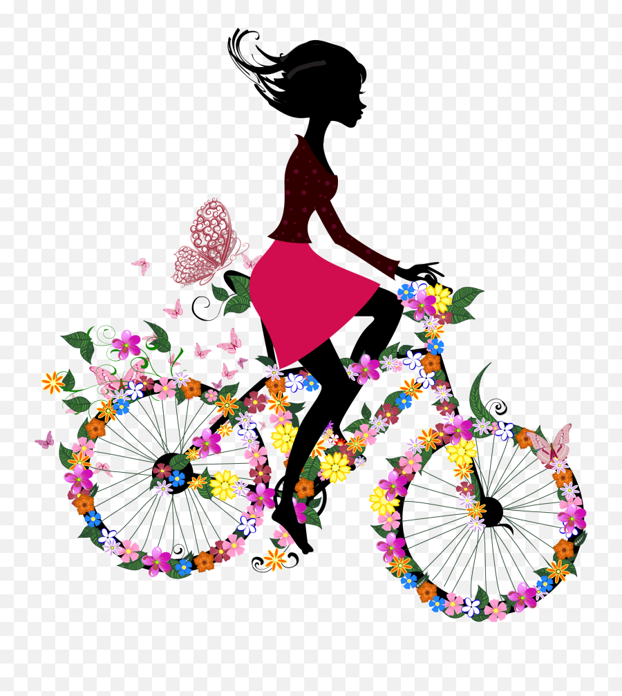 Bicycle Cycling Woman Wallpaper - Cycling Videos Car Creative Art Wallpaper Hd Emoji,Bicycle Emoji