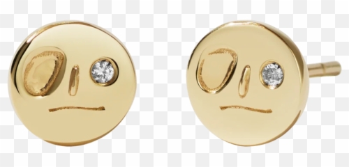 Stud Earrings Meadowlark Jewellery - Happy Emoji,Diamond Emoticon