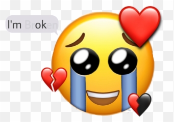 Hiding - Cute And Sad Emoji