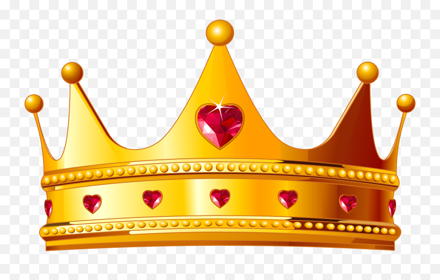 Gold Clipart Emoji Gold Emoji Transparent Free For Download - Transparent Background Crown Png,Princess Emoji