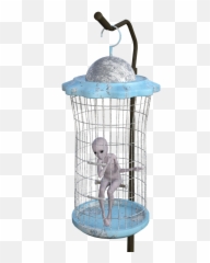 Alien Cage Trapped Solitude PNG Picpng - Mesh Emoji