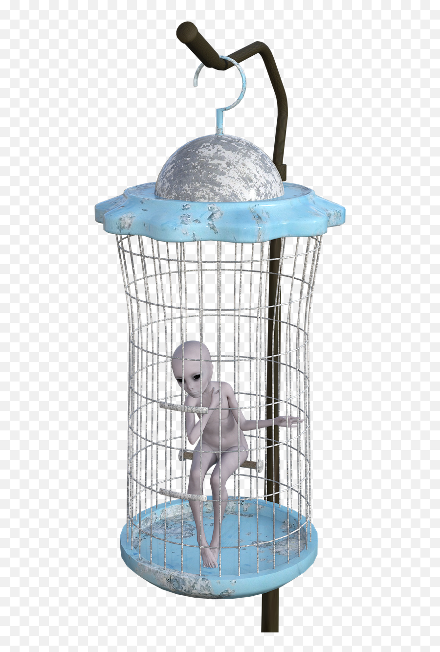 Alien Cage Trapped Solitude Png Picpng - Mesh Emoji,Cage Emoji