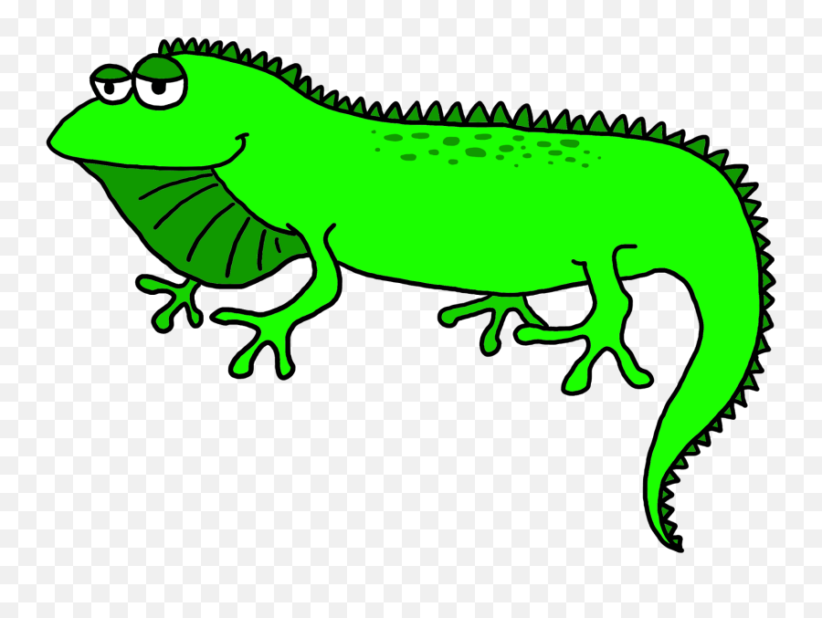 Iguana Clipart - Clip Art Library Animal Figure Emoji,Iguana Emoji