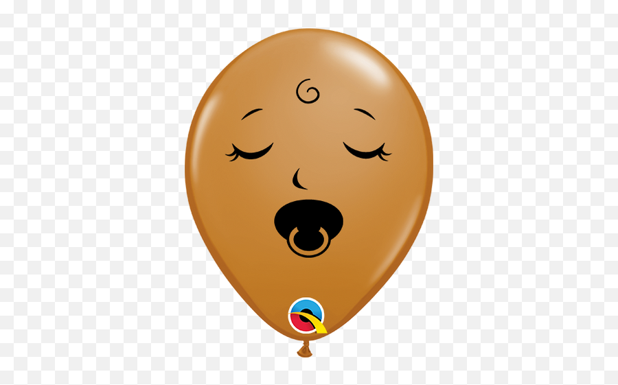 Baby Neutral Colours - Rose Color Balloon Emoji,Neutral Emoticon