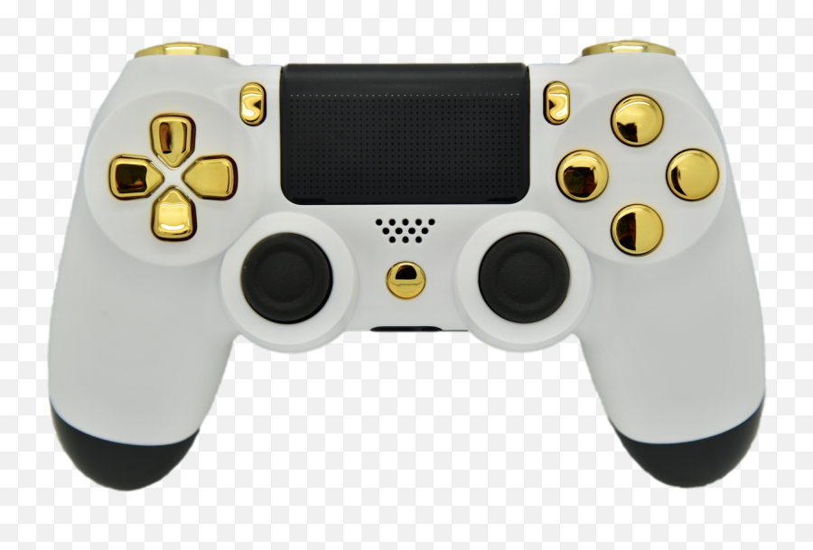 Ps4 Controller Gaming Playstation - Ps4 Controller Gold Buttons Emoji,Playstation Emoji