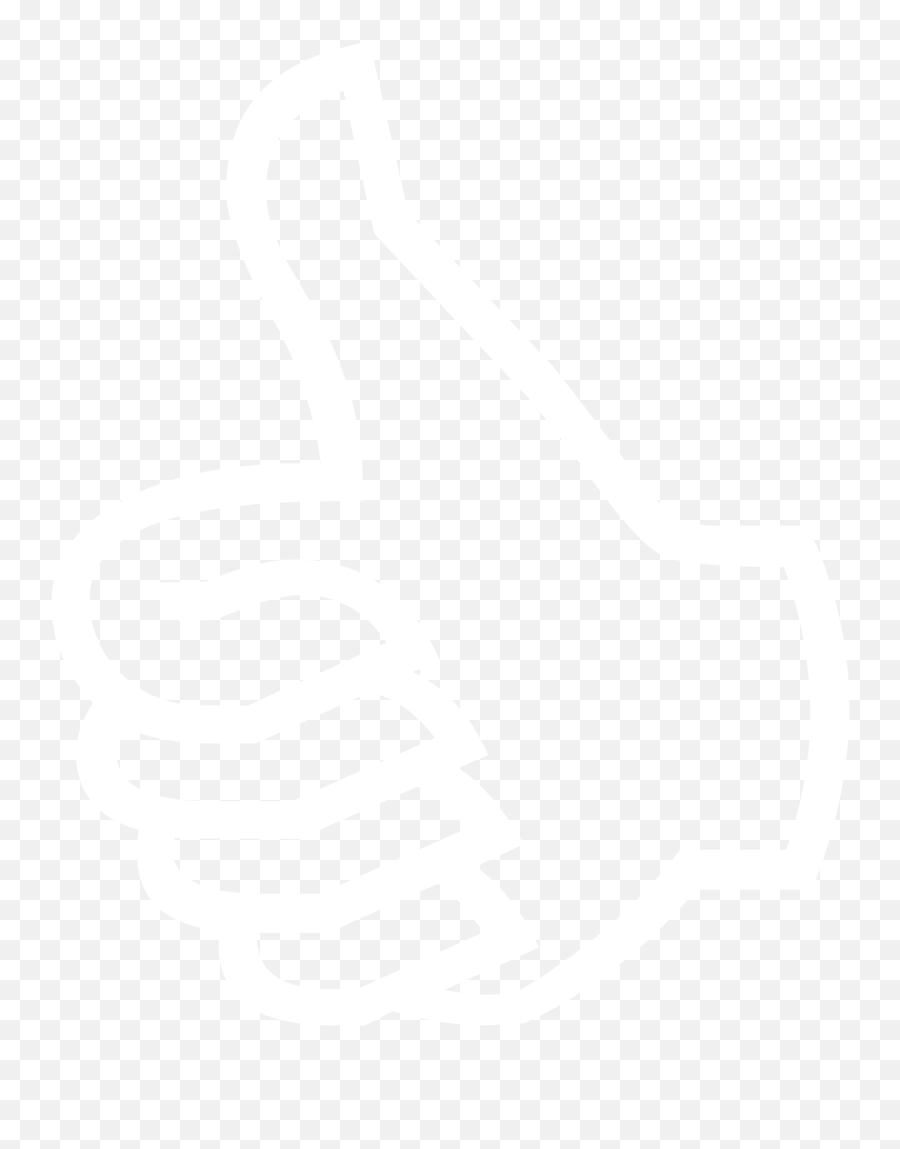 Symbol Thumbs Up White - Jhu Logo White Emoji,Emoticons Thumbs Up