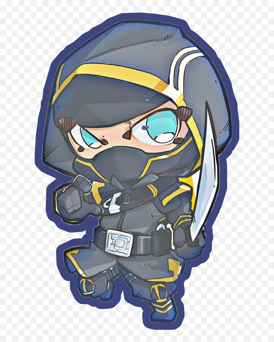 Chibi Fan Art Ronin Hawkeye - Illustration Emoji,Hawkeye Emoji