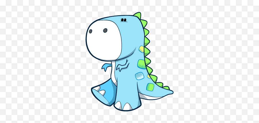 Baby Dinosaur Cartoon - Baby Cute Dinosaur Cartoon Emoji,Dinosaur Emoji Android