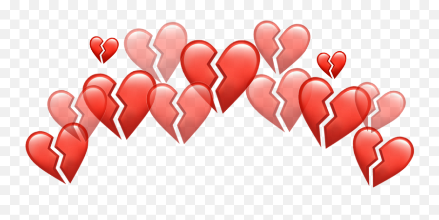 Picsart Png - Broken Heart Crown Png Emoji,Heartbroken Emoji